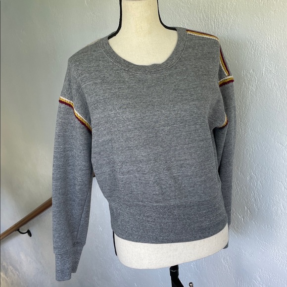 Madewell Tops - Madewell Miles Embroidered Sweatshirt‎ Medium